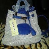 Bolsa com detalhes palha VENDIDA!