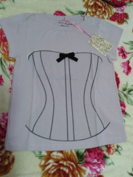 Blusinha rose