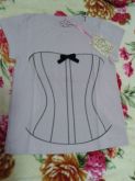 Blusinha rose